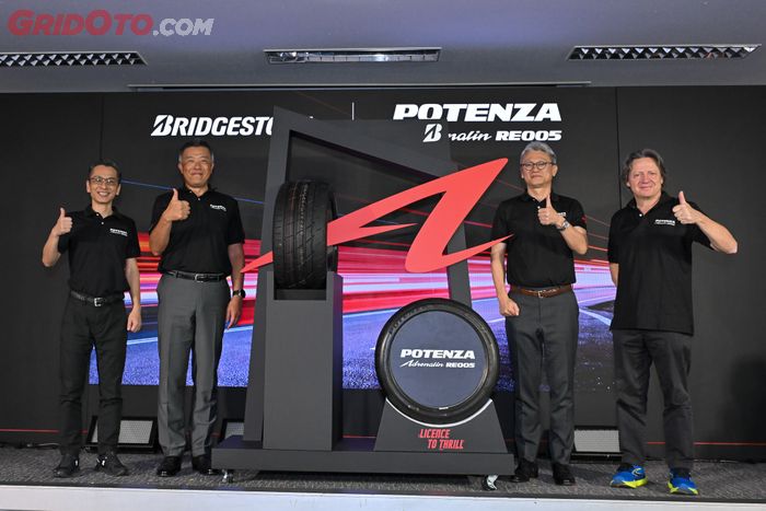 Peluncuran ban Bridgestone Potenza Adrenalin RE005 di Thailand