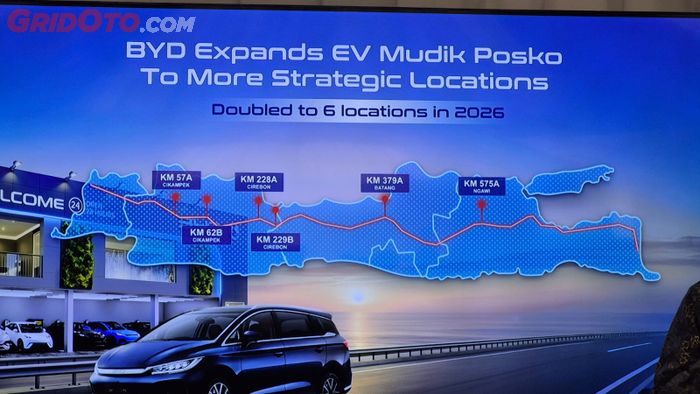 Posko mudik BYD