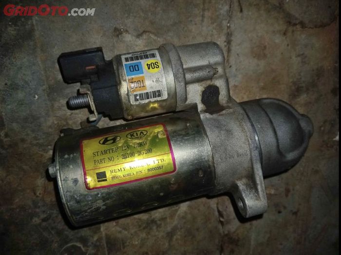 Dinamo starter kebakar