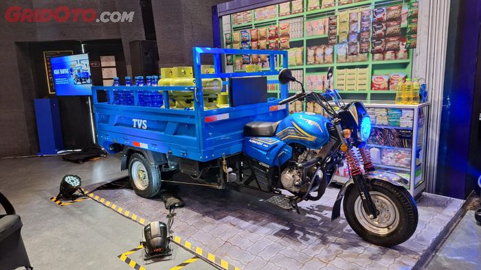 TVS Indonesia luncurrkan motor 3 roda baru 