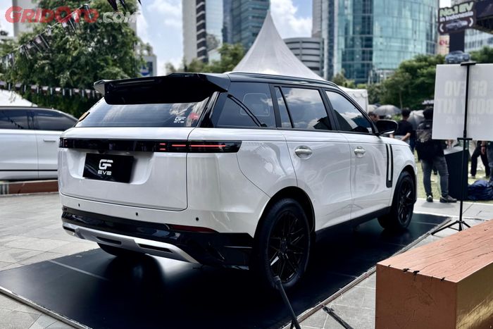 Aura Range Rover Evoque terasa semakin kuat pada JAECOO J5 EV dengan bodi kit GF Evo