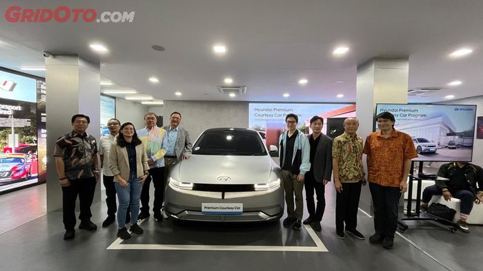 Seremoni peluncuran Hyundai Premium Courtesy Car Program