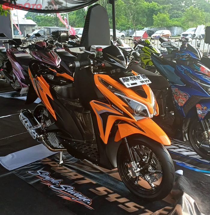 Honda Vario KZR yang diboyong Yoga Dehaan