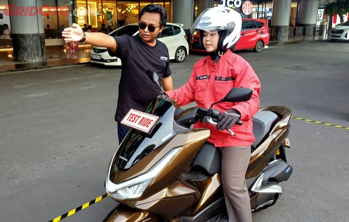 Unit test ride disiapkan bagi para pengunjung