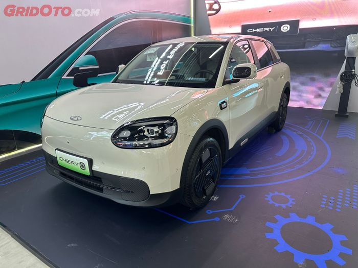 Chery Q atau QQ3 di markas Chery di Wuhu, Cina
