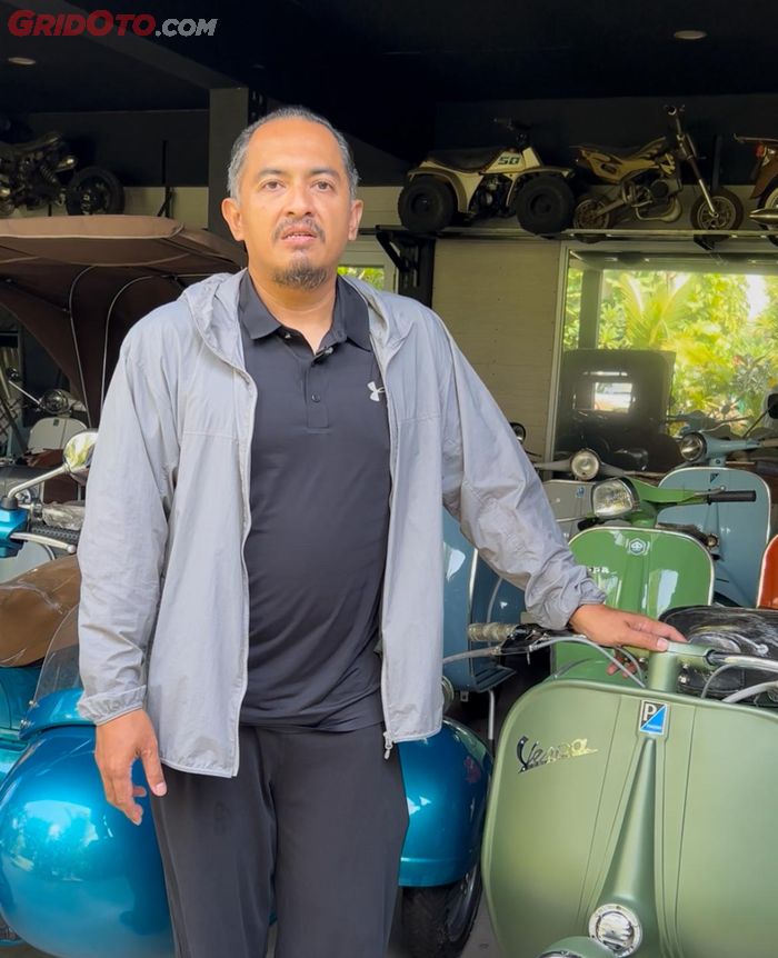 Abraham Houtman, owner bengkel Scooter99, biaya pembuatan sespan mulai dari Rp 30 jutaan