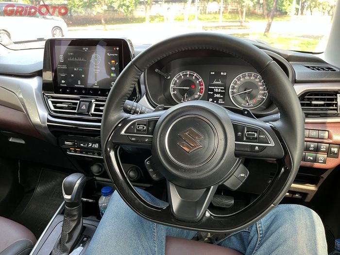 Adaptive Cruise Control (ACC) Suzuki Fronx SGX pengaturannya ada di palang setir sebelah kanan