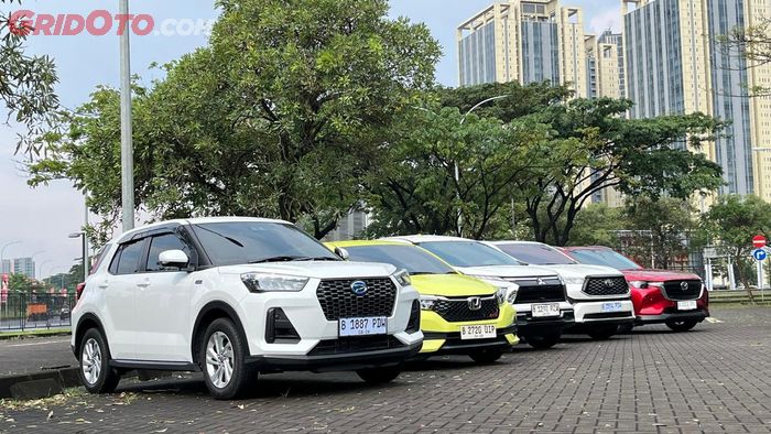 Perwakilan mobil Jepang di liputan khusus GridOto bertajuk Barisan Sang Penguasa