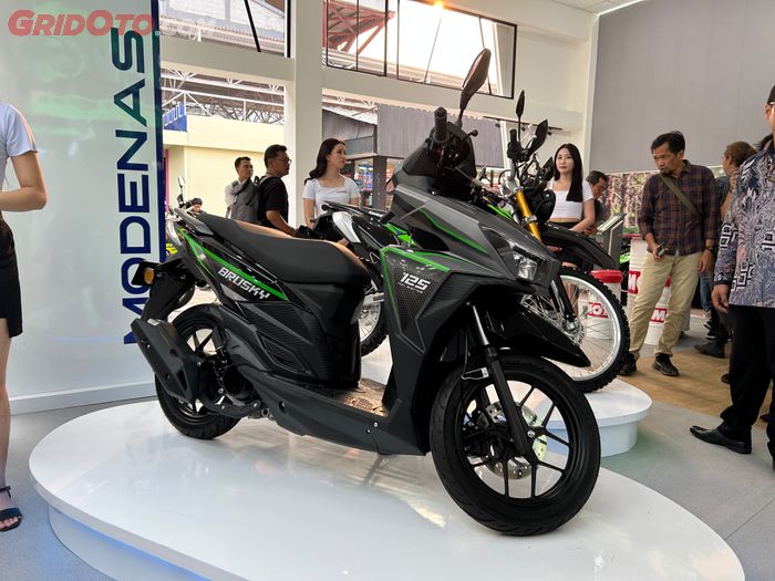 PT Kawasaki Motor Indonesia (KMI) resmi meluncurkan Brusky 125 di Jakarta Fair Kemayoran 2026