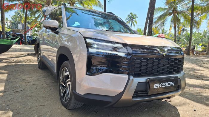 Bumper depan Wuling Eksion bolong seperti Darion