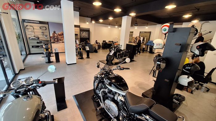 Showroom dealer resmi Triumph di Jakarta Selatan 
