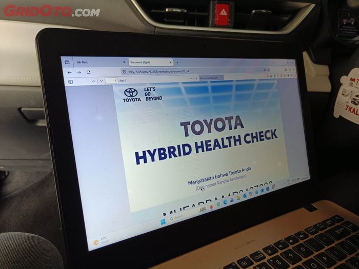 Toyota Hybrid Check untuk mengetahui kesehatan baterai lithium-ion 