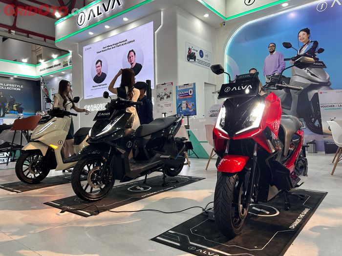 Seluruh motor listrik ALVA dibekali GPS untuk memantau posisi motor secara real-time lewat aplikasi MY ALVA