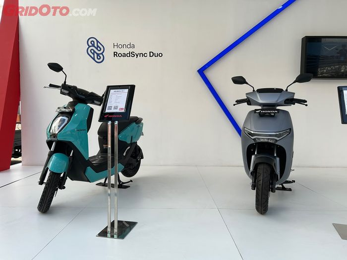 Untuk yang berminat memboyong motor listrik, di booth Honda yang ada di Jakarta Fair Kemayoran juga sajikan potongan menarik untuk motor listrik
