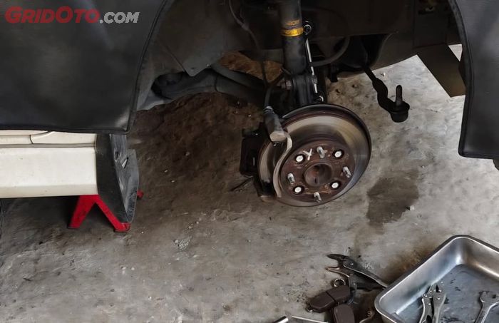 Kaliper Rem Macet Bisa Membuat Kampas Cepat Habis Sebelah