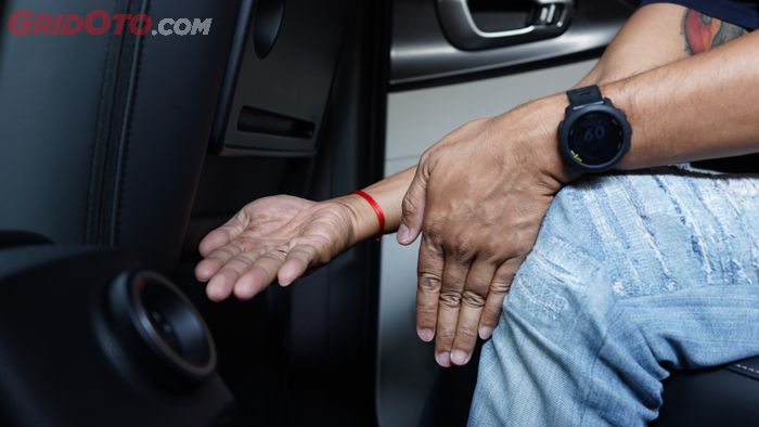 Legroom lega di bangku baris kedua
