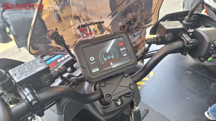 Smart Inclino Meter pada Indomobil e-Motor Tyranno X 