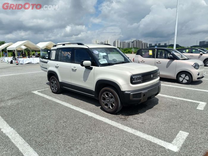 Baojun Yep Plus di SGMW proving ground
