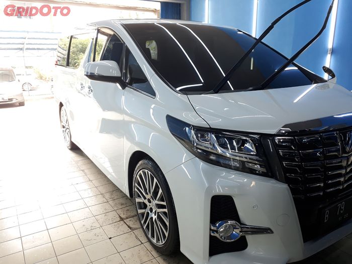 ceramic coating toyota alphard