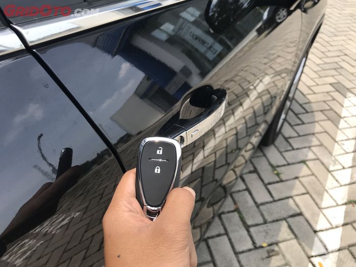 Ilustrasi. Sistem smart keyless entry pada Chevrolet Trax