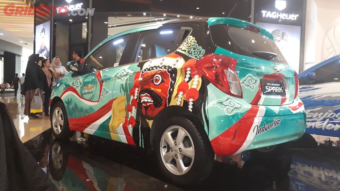 Balutan Budaya Cirebon Di Tubuh The All-New Chevrolet Spark