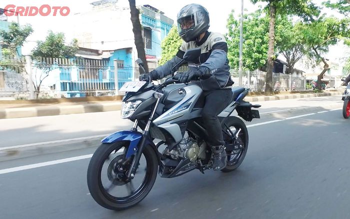 Komparasi Posisi Duduk All New Yamaha V-Ixion, Honda CB150R, Suzuki GSX-S150