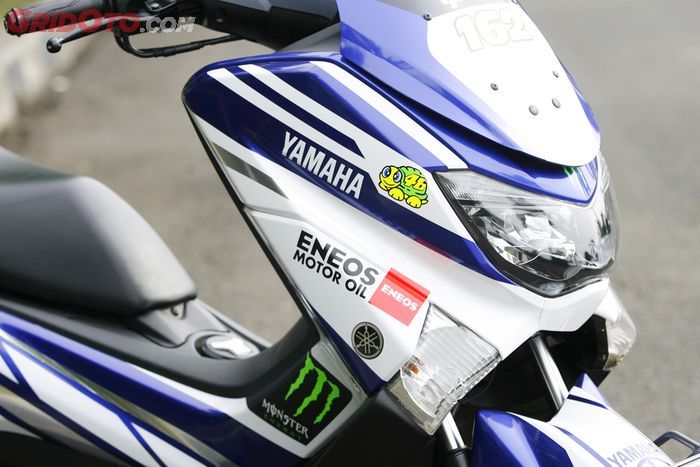 Bodi dengan livery paddock Yamaha MotoGP