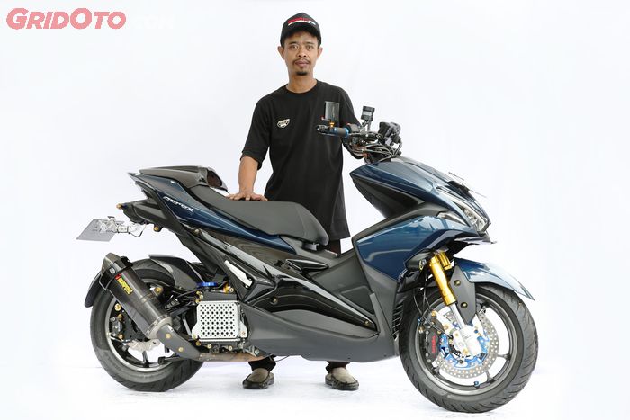 Juara Customaxi Yamaha Tangerang Kelas Aerox 155