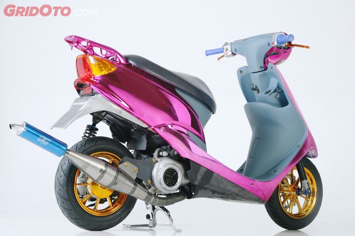 Yamaha Jog 50cc Chroome Pink Mr. Moo