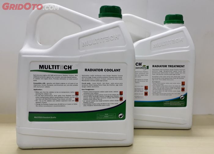 Radiator treatment lebih murag dari coolant