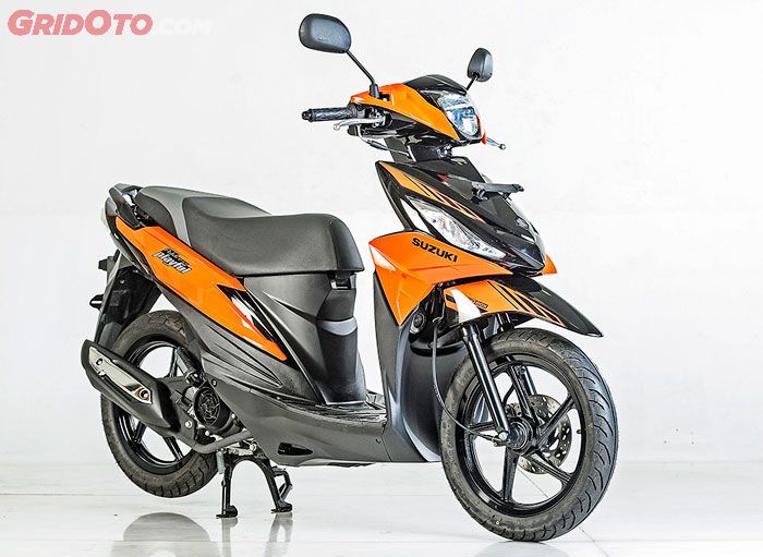 Suzuki Address Playful, lebih sporty dengan body kit bawaan pabrik