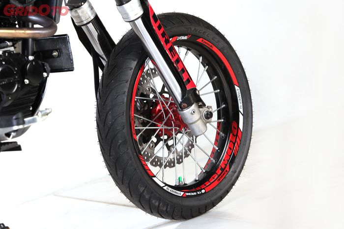 Modifikasi Kawasaki KLX 150 Berbaju KTM CAOS Custom Bike