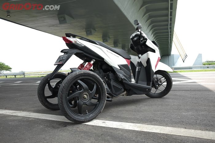 Salah satu delta trike hasil modfikasi RWIN Development