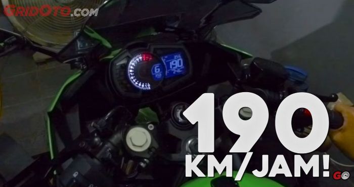 Top speed Kawasaki New Ninja 250 2018 di atas dyno, lebih kencang dari ngebut di sirkuit