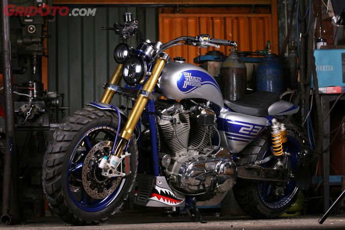 Harley-Davidson Scrambler Tracker Custom Concept Industries