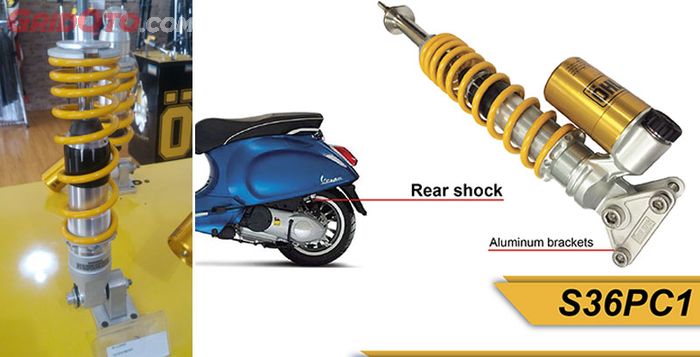 Ohlins di Vespa Sprint