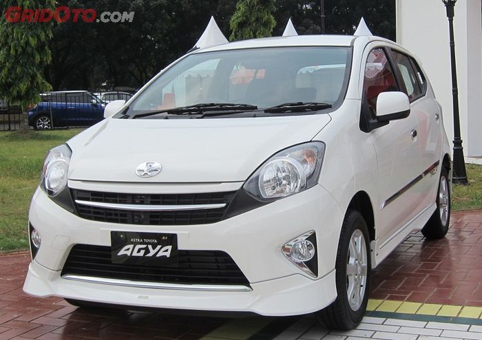 ILUSTRASI Toyota Agya lawas bisa diremajakan tampangnya