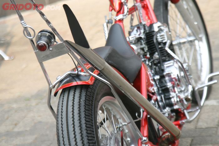 Yamaha Scorpio Pon Chopper Puspa Kediri Custom