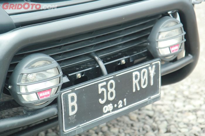 Foglamp Warn sebagai pelengkap penerangan diwaktu hujan deras atau kabut