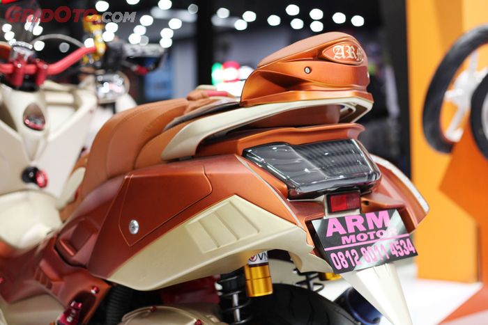 Yamaha NMAX Berkonsep Turing ARM Motor