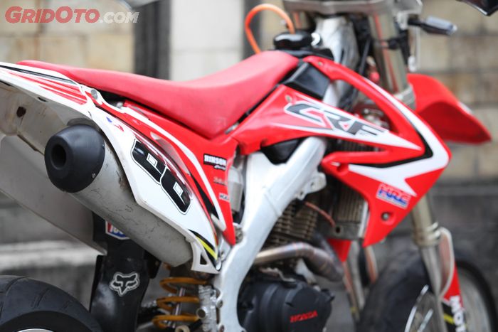 Honda New Mega Pro Supermoto dengan Frame CRF 450