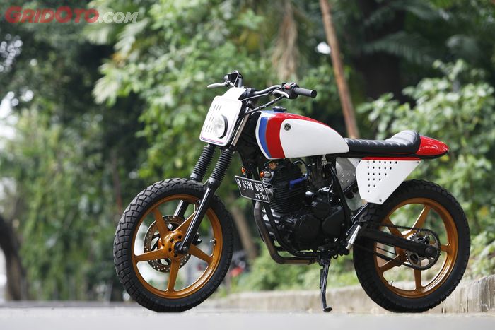 Yamaha Scorpio Street Tracker Baru Motor Sport