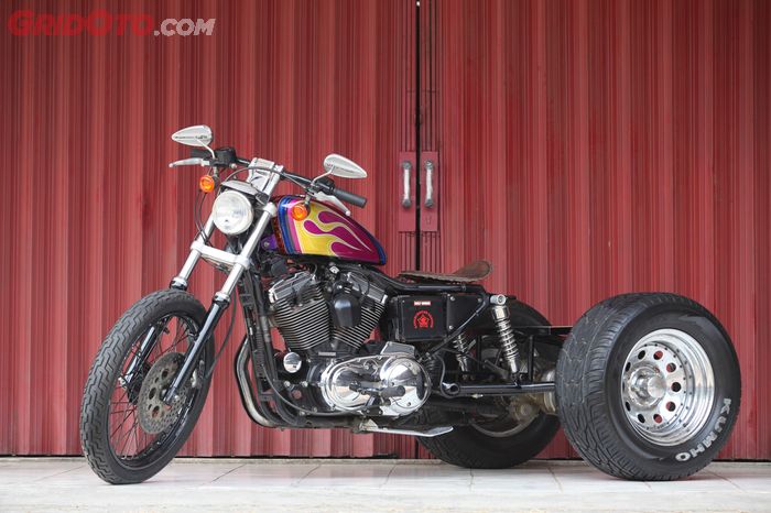 Harley-Davidson Sportster Evo 1200 Jadi Trike Safari Motor