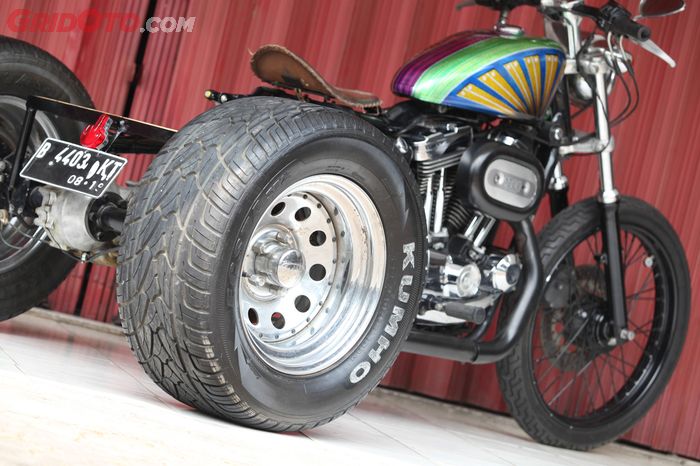 Harley-Davidson Sportster Evo 1200 Jadi Trike Safari Motor