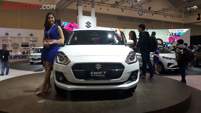 All New Swift Strong Hybrid, mobil hybrid Suzuki yang dipamerkan selama GIIAS 2018