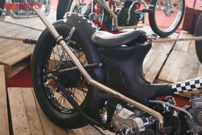 Modifikasi Honda Prima Choppy Cub Skinny Choppers