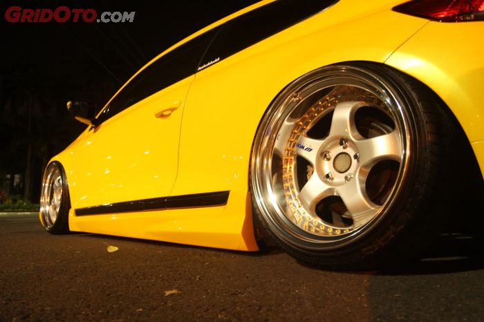 Pilih pelek Jepang Work Meister karena sesuai lebarnya