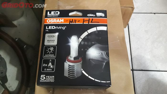  Lampu LEDriving HL H11 dari Osram