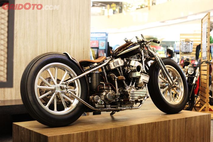 Harley-Davidson Panhead Vintage Dragster KikAss Chopper