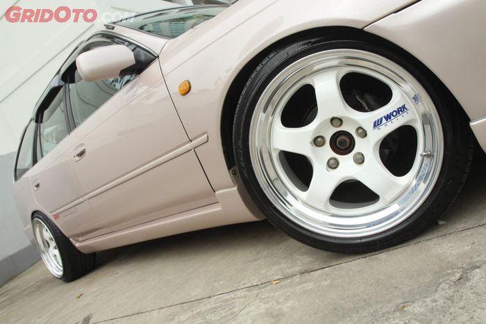 Pelek Work Meister, ubah PCD jadi 5x114,3